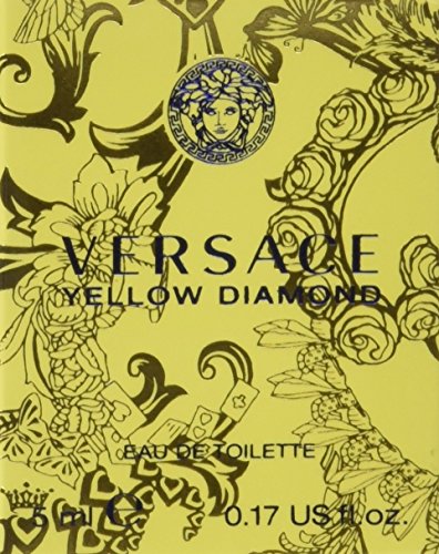 Versace Yellow Diamond Eau De Toilette Mini Perfume Spray - 0.17 oz