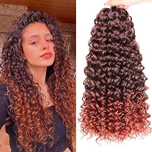 Gogo Curl Crochet Hair Extensions - 14 Inch Deep Wave (7 Packs)