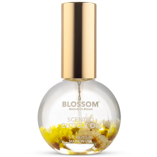 Blossom Hydrating, Moisturizing, Strengthening, Scented Cuticle Oil, Infused with Real Flowers, Made in USA, 0.5 fl. oz, Amazon Exclusive, Lily