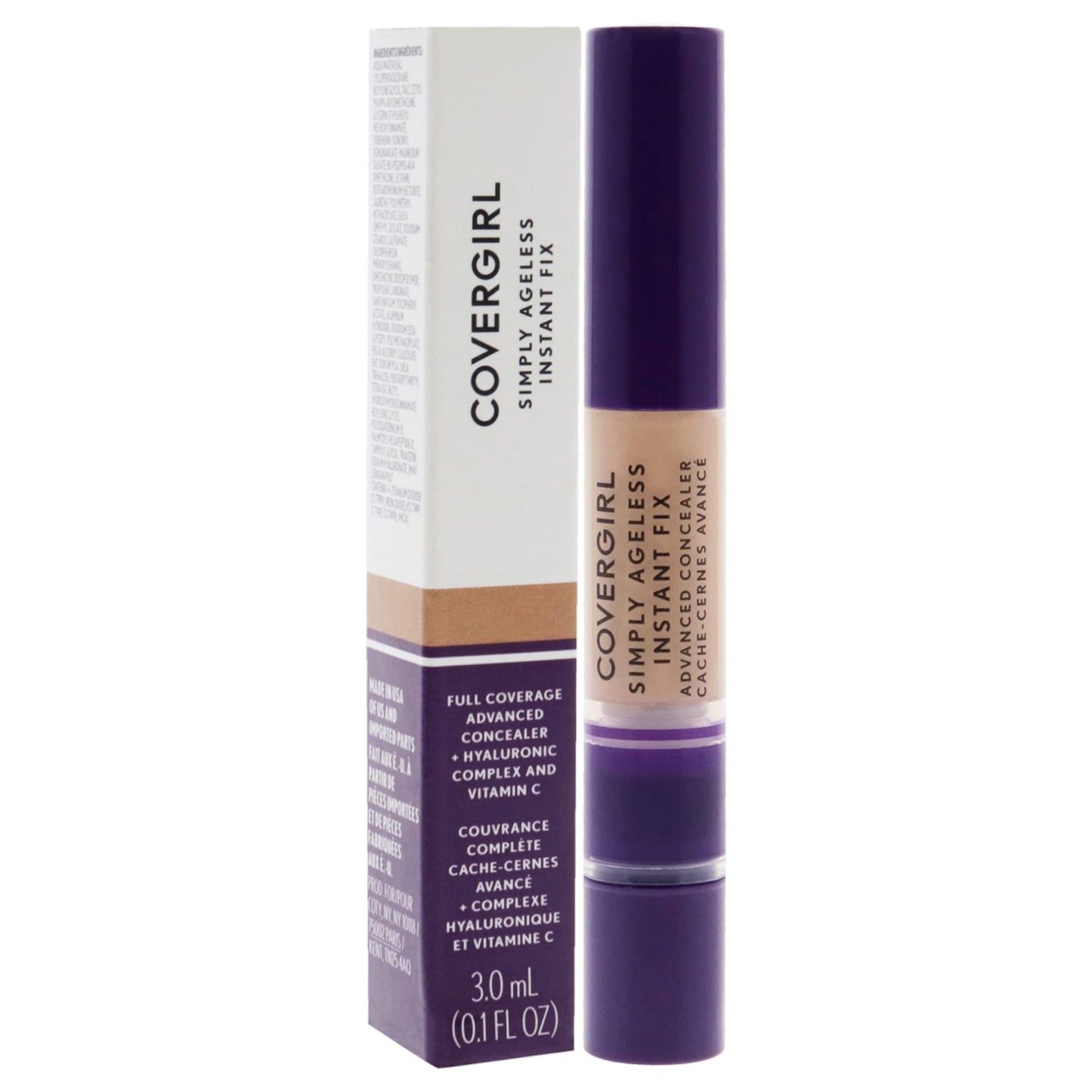 COVERGIRL Simply ageless instant fix advanced concealer, Honey