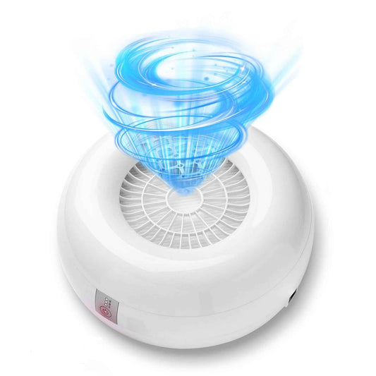 Naxdawon Nail Dust Collector, Vacuum Nail Fan Dust Collector with Strong Suction & Reusable Filter Low Noise, Compact Vacuum Fan for Acrylic Nails, Manicure, Pedicure & Nail Filing