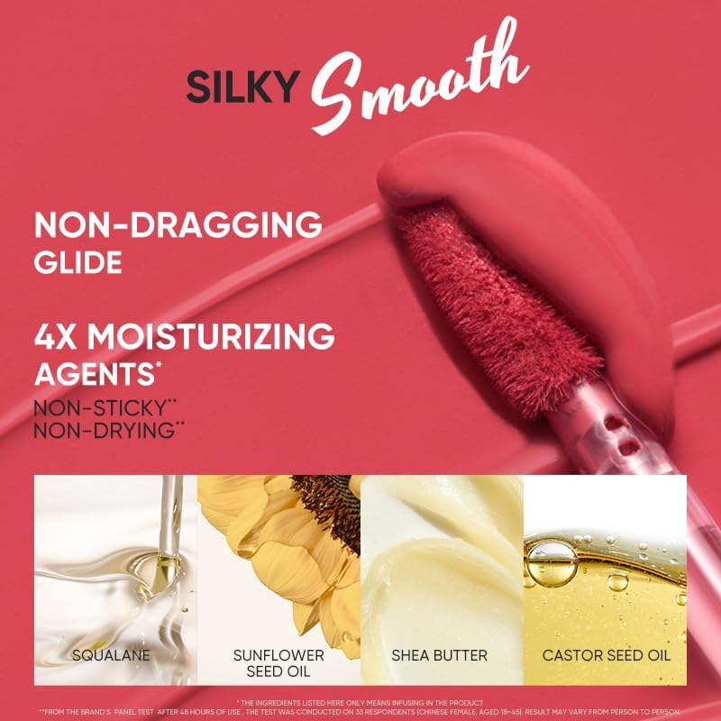 JUDYDOLL Silky Matte Lip Ink - Long Lasting Waterproof Liquid Lipstick
