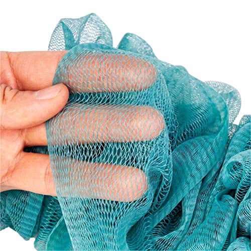 Long Handle Back Scrubber for Shower, Soft Nylon Mesh Brush