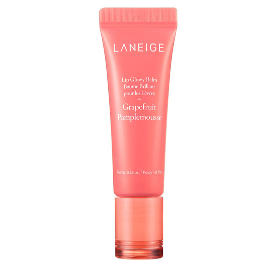 LANEIGE Lip Glowy Balm Grapefruit: Hydrate, Glossy, Lightweight, Moisturize & Tint with Shea Butter