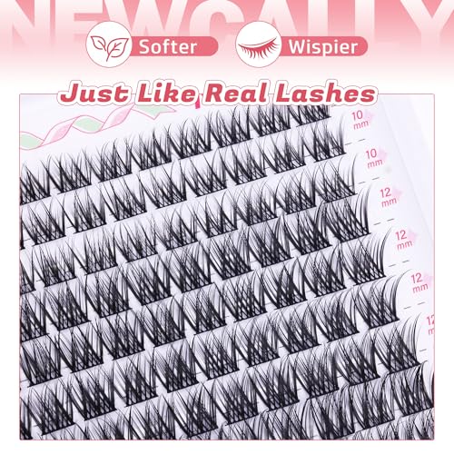Wispy C-Curl Lash Clusters - DIY Eyelash Extensions 10-16MM
