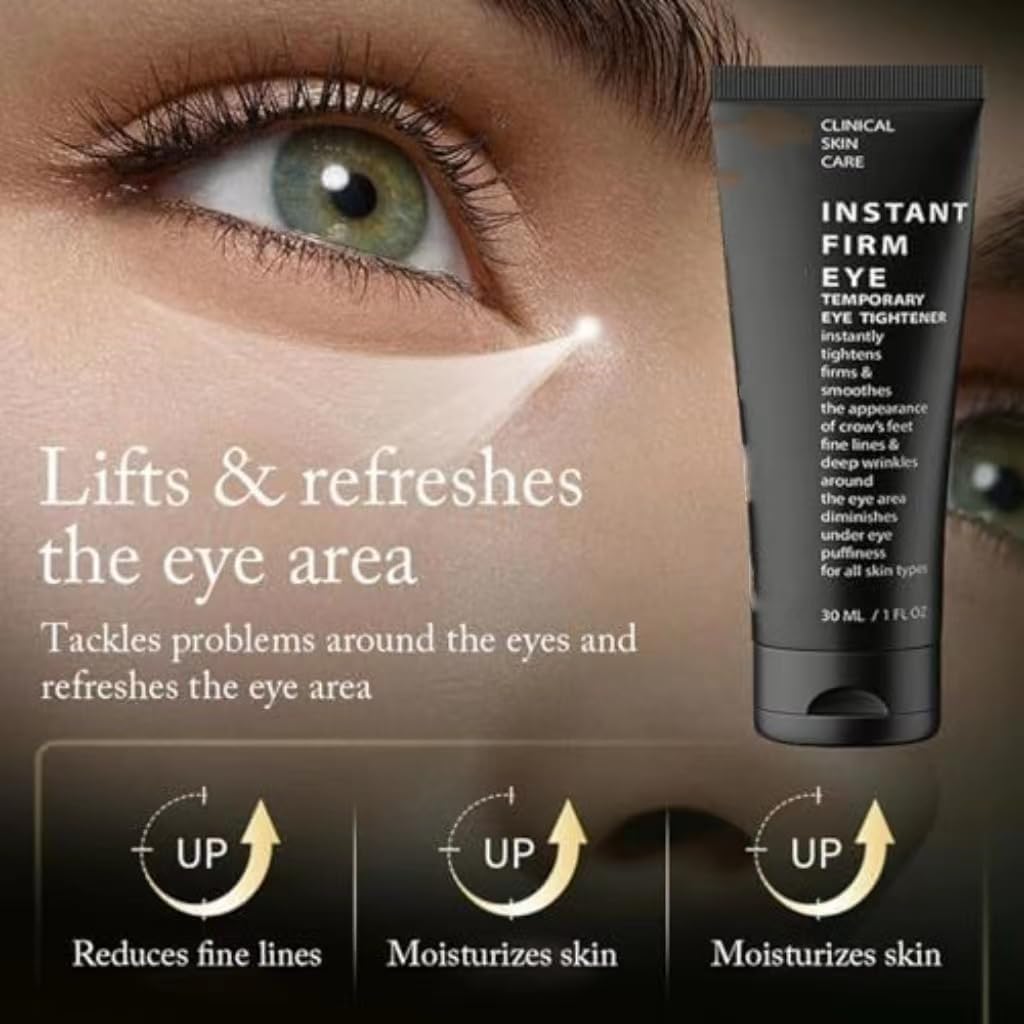 Generic Instant Firm Eye Cream, Temporary Eye Tightener, Instant Under Eye Tightener, Instant Firm Eye Tightener Eye Bag Cream-1Pcs