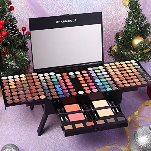 CHARMCODE 190 Colors All-in-One Makeup Palette Kit with Mirror