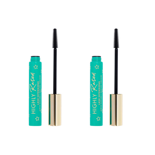 Milani Highly Rated Lash Extensions Tubing Mascara for Added Length and Lift - Black - 2 Pack