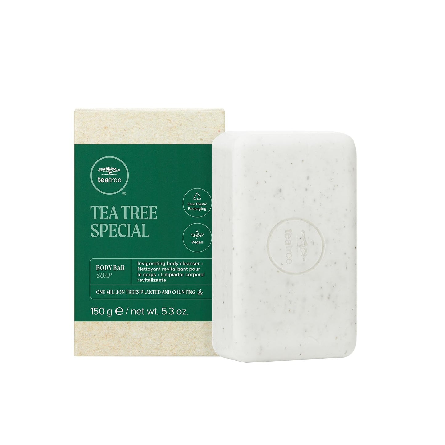 Tea Tree Body Bar Soap 5.3 oz. (Pack of 2)