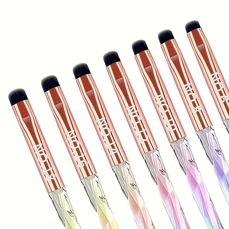 French Tip Nail Brush Size 10 - Gel Polish Cleanup Tool