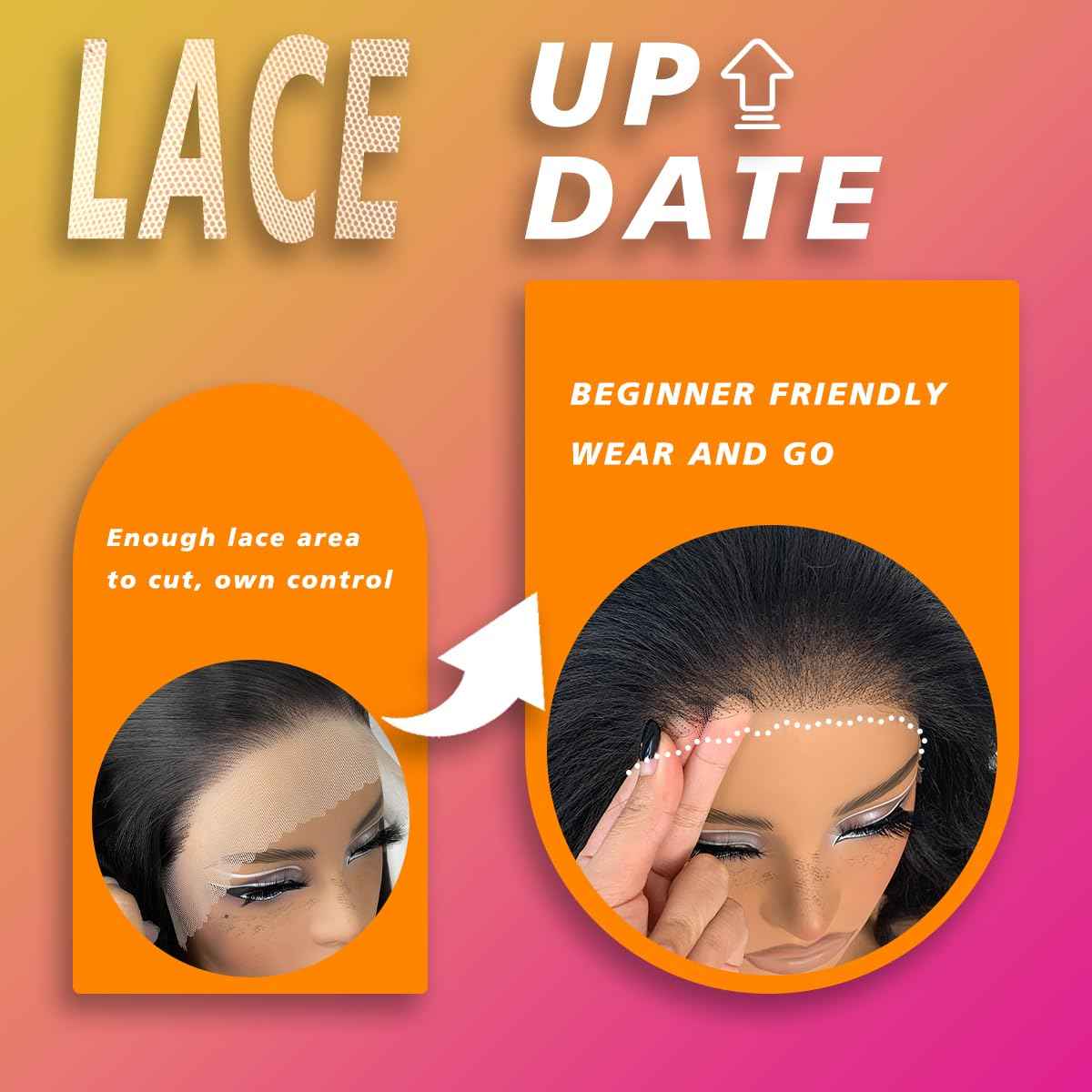 MITIMES 613 Glueless HD Lace Front Wig Pre Plucked Blonde Transparent Lace Frontal Wig Synthetic Long Body Wave Lace Front Wig With Natural Hairline