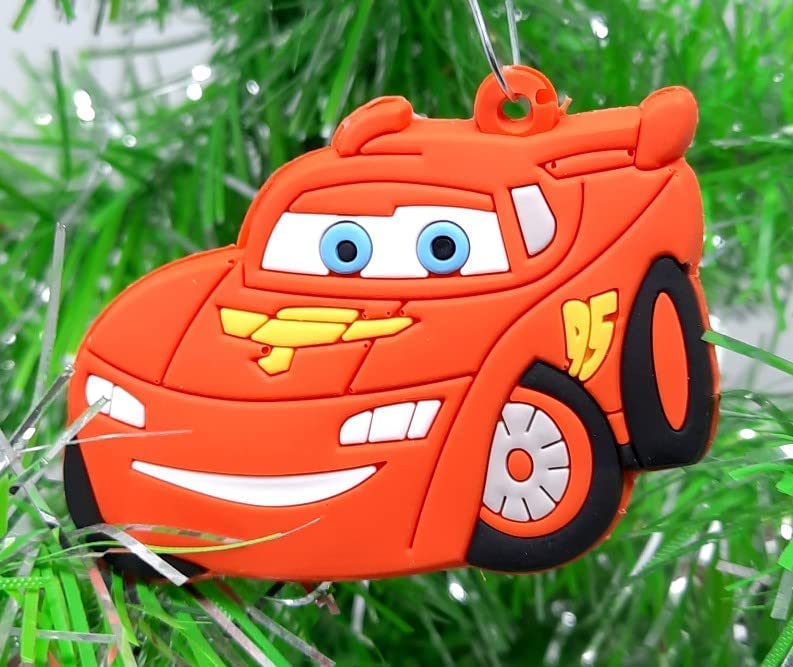 Cars Ornament Set with Lightning McQueen and Tow Mater (C15)