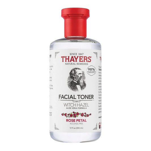 Thayers Rose Petal Witch Hazel with Aloe Vera - 12 oz.(2 pack)