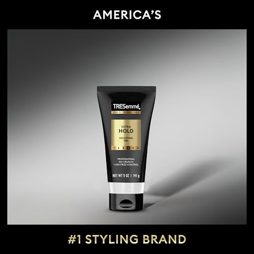 Extra Hold Alcohol-Free Hair Gel 24H Frizz Control 5 oz - Unscented