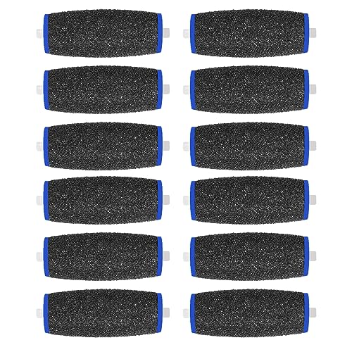 12 Pack Extra Coarse Replacement Rollers for Foot File