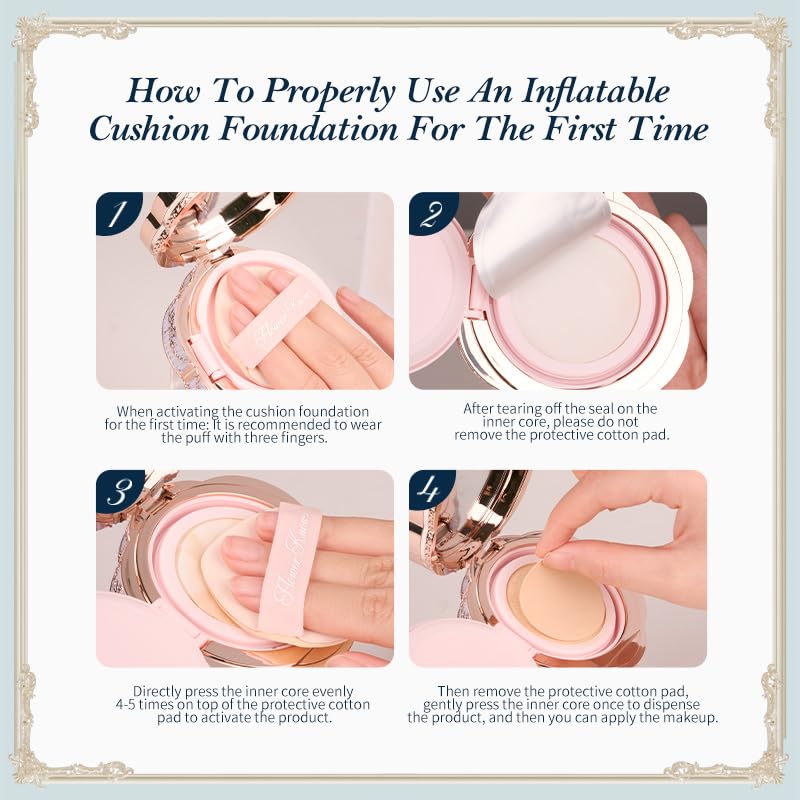 Flower Knows Bunny Garden Cushion Cream Foundation W05 Beige