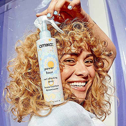 amika power hour curl refreshing spray