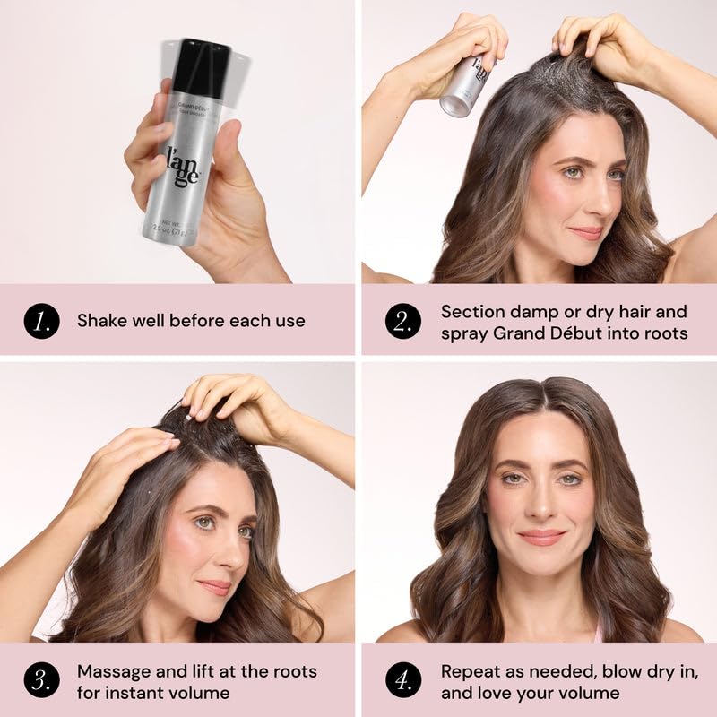 L'ANGE HAIR Grand Début Root Booster Spray Foam | Volumizing Lift