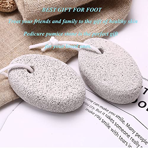 Borogo Natural Volcanic Pumice Stone Foot Callus Remover (4 Pack)