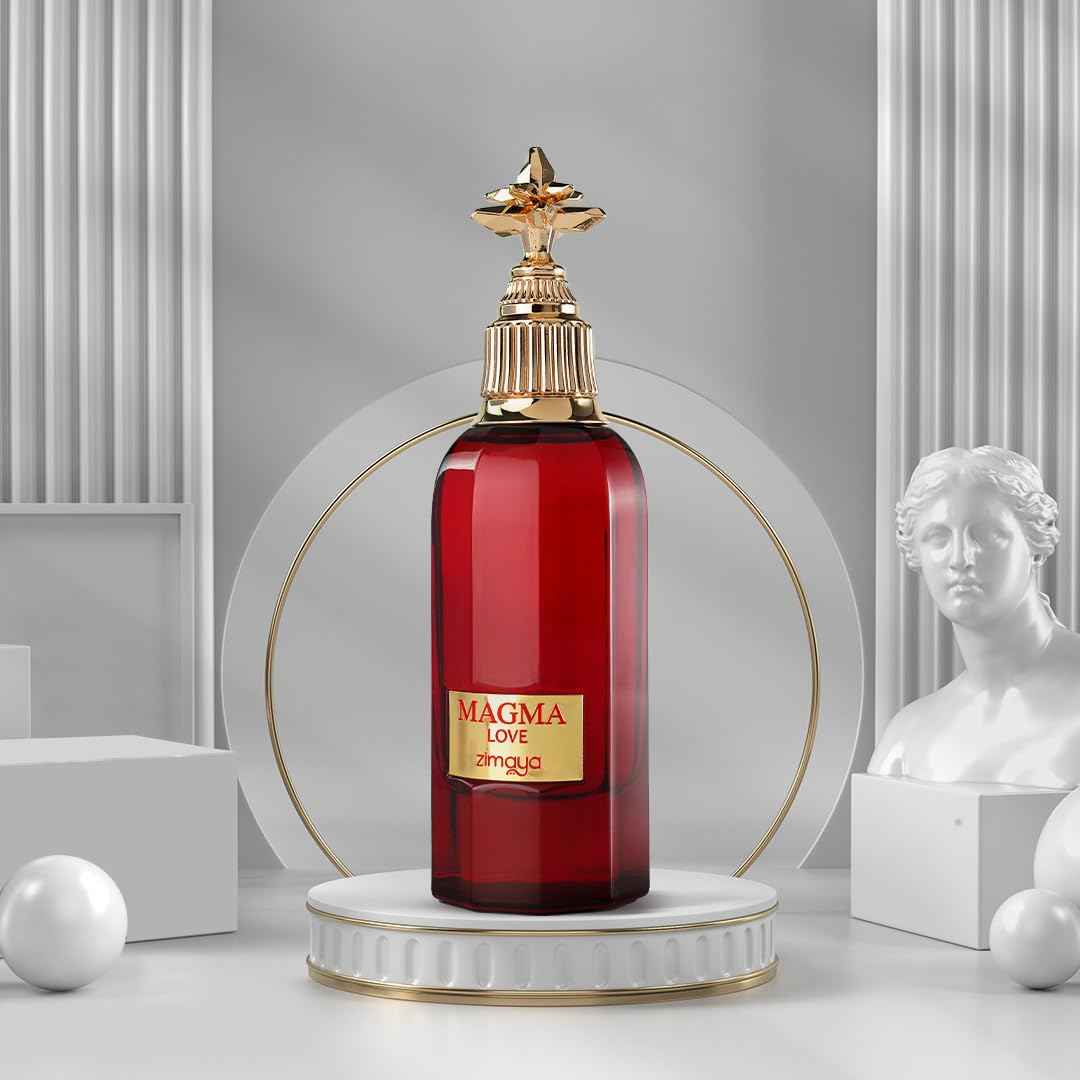 Zimaya Magma Love for Women Eau De Parfum, 3.4 Fl. Oz