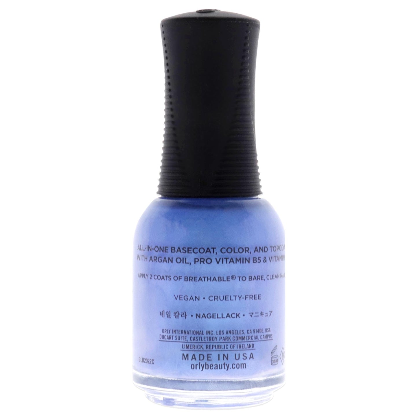 Orly Breathable Treatment Plus Color - 2060033 You Had Me At Hydrangea Nail Polish Women 0.6 oz