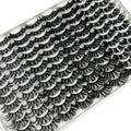 25MM Mink Lashes 48 Pairs Pack 25 mm False Eyelashes Long Dramatic 5D Full Volume Fake Eyelashes 4 Styles Wispy Curly Mink Eyelashes Wholesale, by TIMELABS