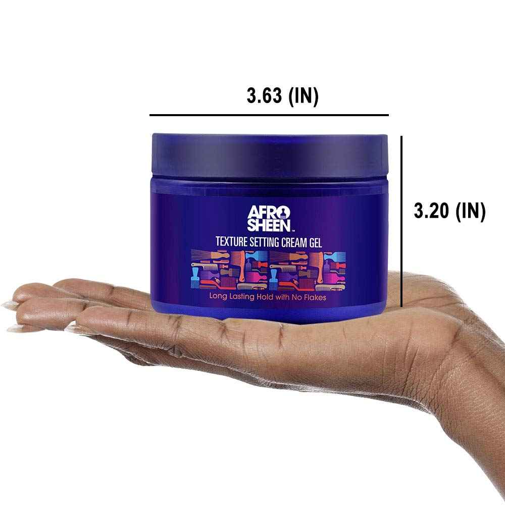 Afro Sheen Gel Cream, Versatile 2-in-1, 12 Ounce