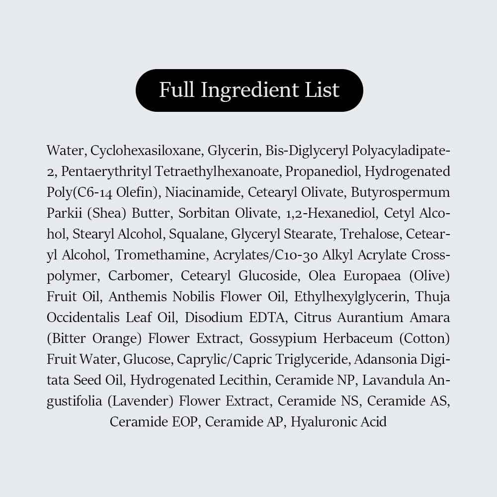 RAVIEL Enriched Super Ceramide Cream | Skin Barrier moisturizer | Hydrating Nourishing with Hyaluronic Acid, Niacinamide for Sensitive skin | Korean skin care (1.69Fl. Oz, Pack of 2)