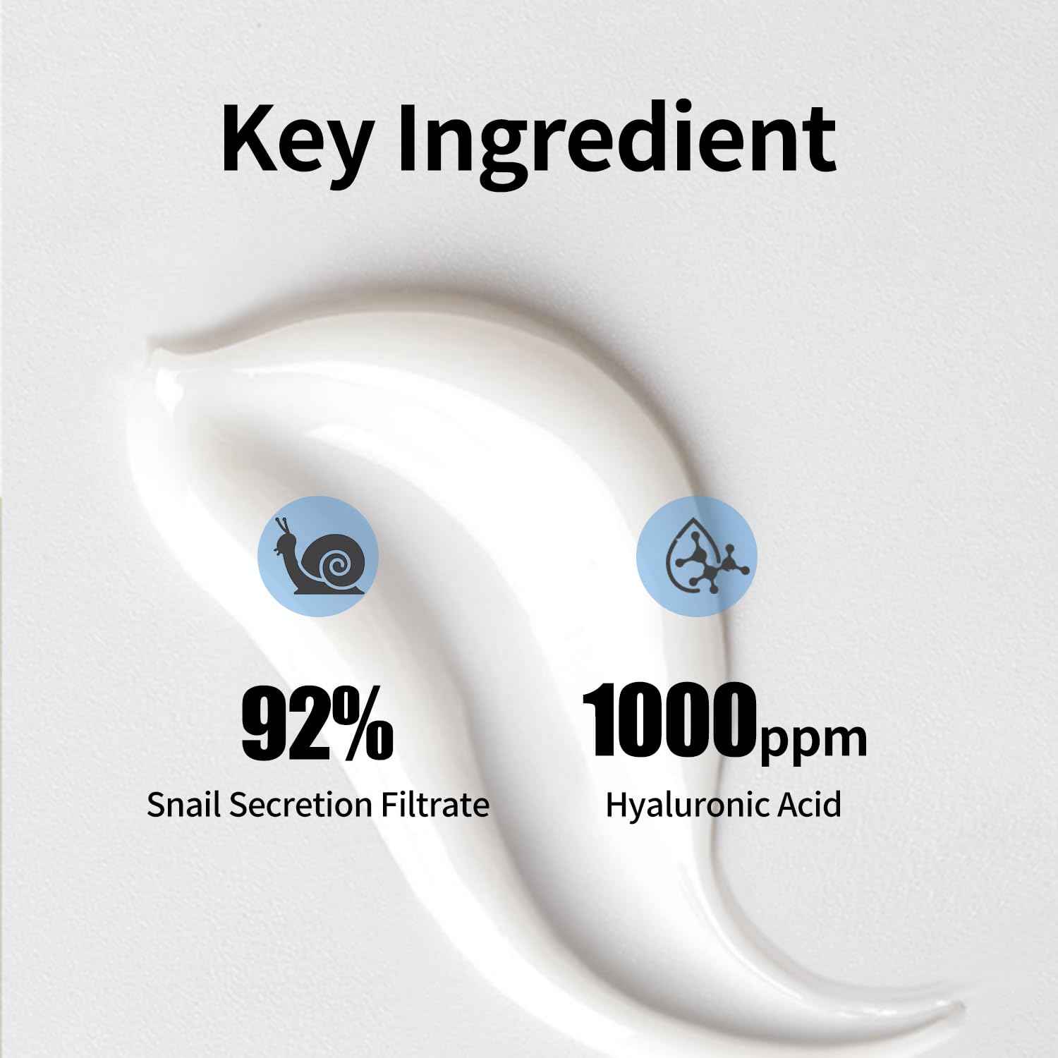 VGO Snail Mucin 92% Moisturizer 1.76 OZ + Retinol Serum for Scars Skin, Face 1.69 OZ