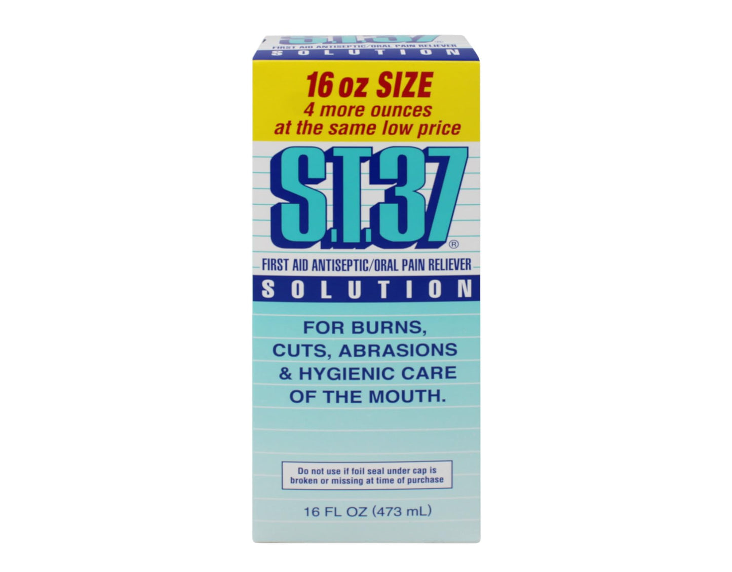 ST 37 First Aid Antiseptic Solution, 16 Oz. (Pack of 2)