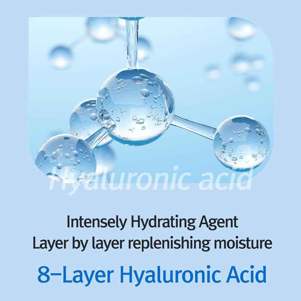 Shift4 Octuple Hyaluron Moist Essence 50ml ㅣ 8 Types of Hyaluronic Acid ㅣ Deep Hydration ㅣ Skin Barrier Support ㅣ Dermatologically Tested ㅣ Soothing Face Serum for Sensitive and Dry Skin