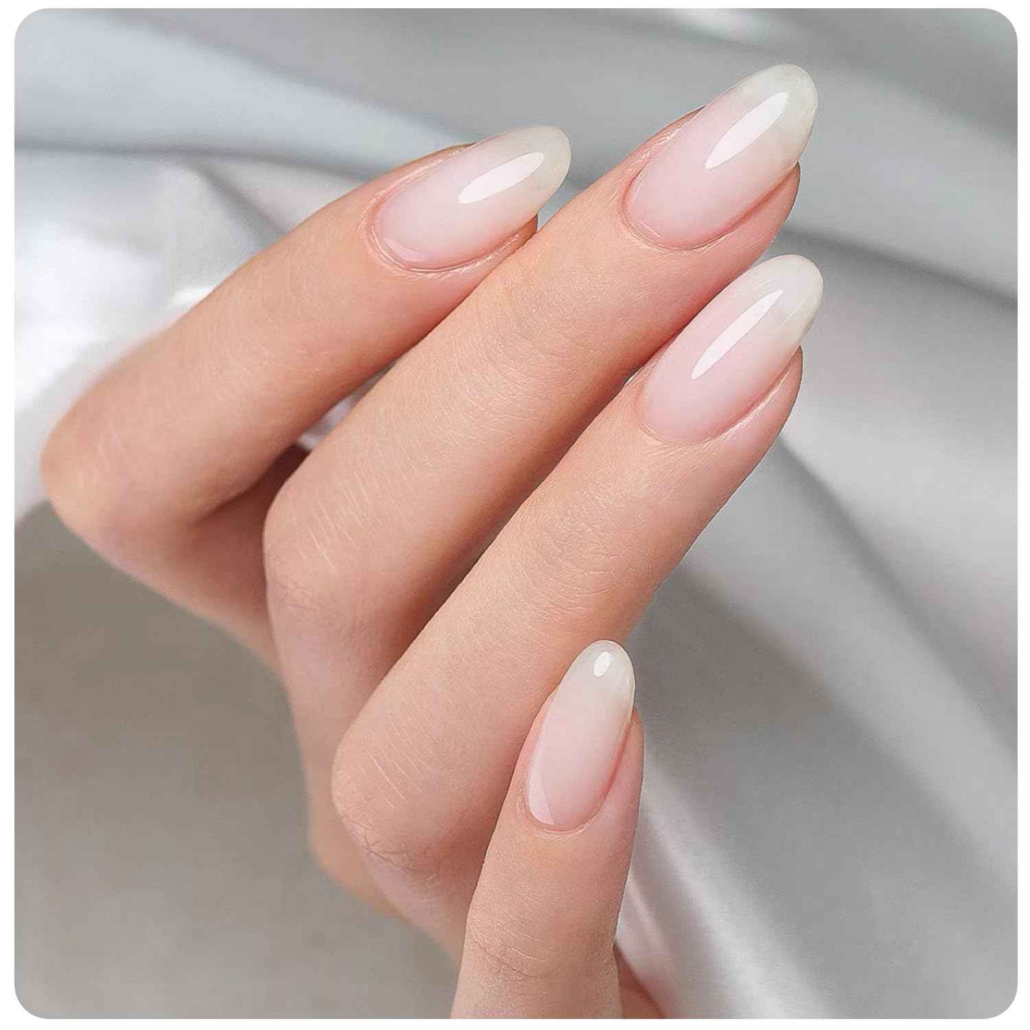 Vishine UV LED Nail Lamp Gel Nail Polish Kit, 36Pcs Jelly Translucent Natural Color Gel Base and Matte & Glossy Top Coat Soak Off DIY Art Manicure All-In-One Nail gel Kit