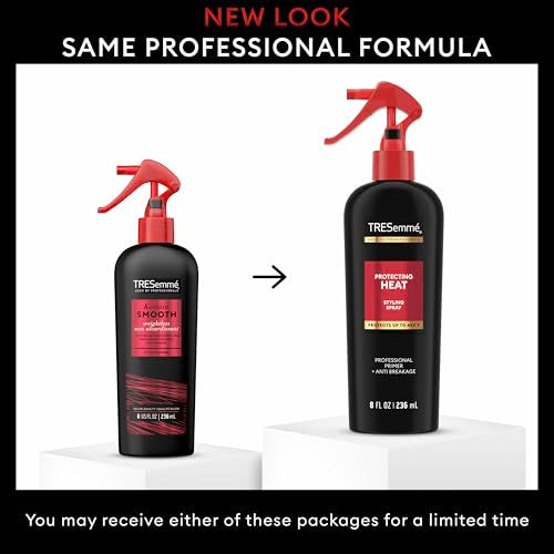 TRESemm? Styling Spray Pack of 6 Protecting Heat for Taming Frizz & Reducing Breakage, with Protection up to 450¡Æ, 8 Fl Oz