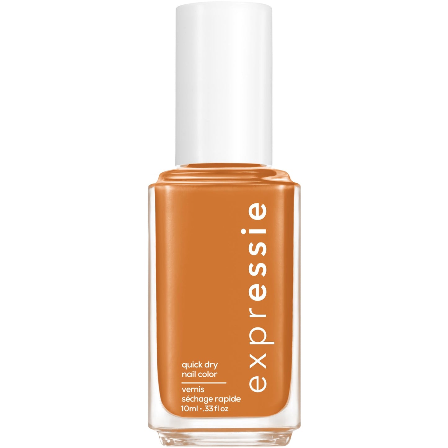 Essie expressie, Quick-Dry Nail Polish, 8-Free Vegan, Brown Orange, Saffr-on The Move, 0.33 fl oz