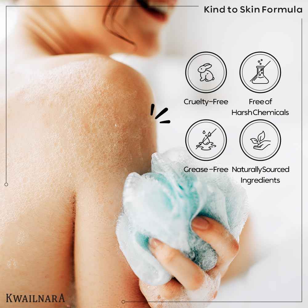 Kwailnara WELCOS Strawberry Milk Body Lotion & Body Wash Set – Moisturizing & Revitalizing Korean Skincare Set with Strawberry Extract, 560g / 19.75oz Each