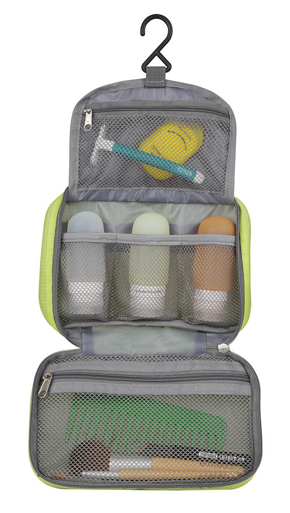 Travelon Compact Hanging Toiletry Kit, Lime, One Size