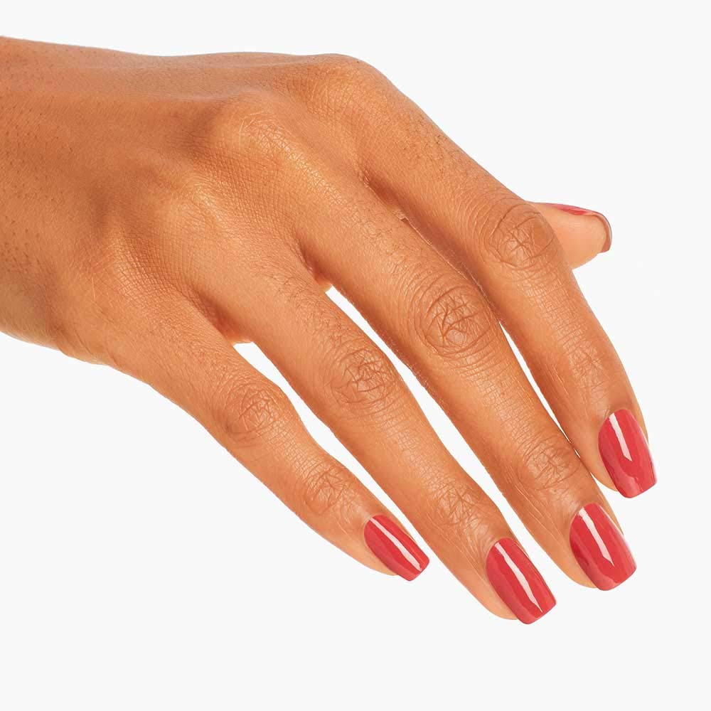 OPI Nail Lacquer, My Solar Clock is Ticking, Red Nail Polish, Peru Collection, 0.5 fl oz