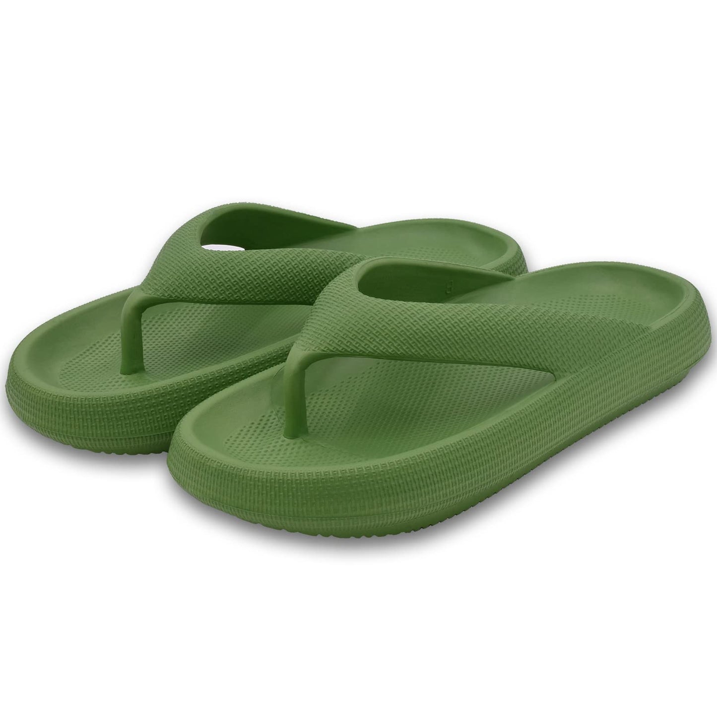 KIJUKI Flip Flops for Women Men Pillow Soft Slides Sandals Cushion Beach Flip Flops EVA Comfy Bath Spa Walking Sandals