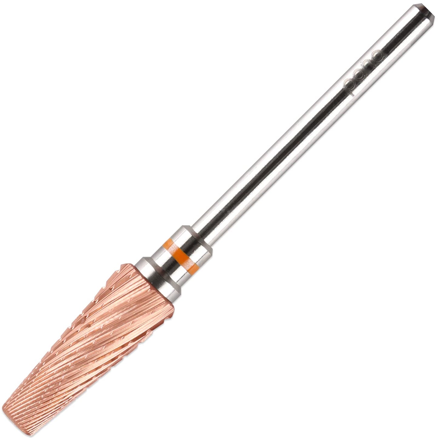 PANA 5-in-1 Pro Upgraded Multi-Function Drill Bit 3/32" Shank Size - (Rose Gold, 2X Coarse to 2X Fine) - Mix Size Tungsten Drill Bit Fast Remove Acrylic Hard Gel Nail for Manicure Pedicure