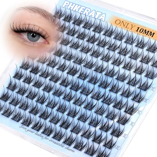 10mm Wispy C Curl Eyelash Clusters - 110pc DIY Lash Extensions