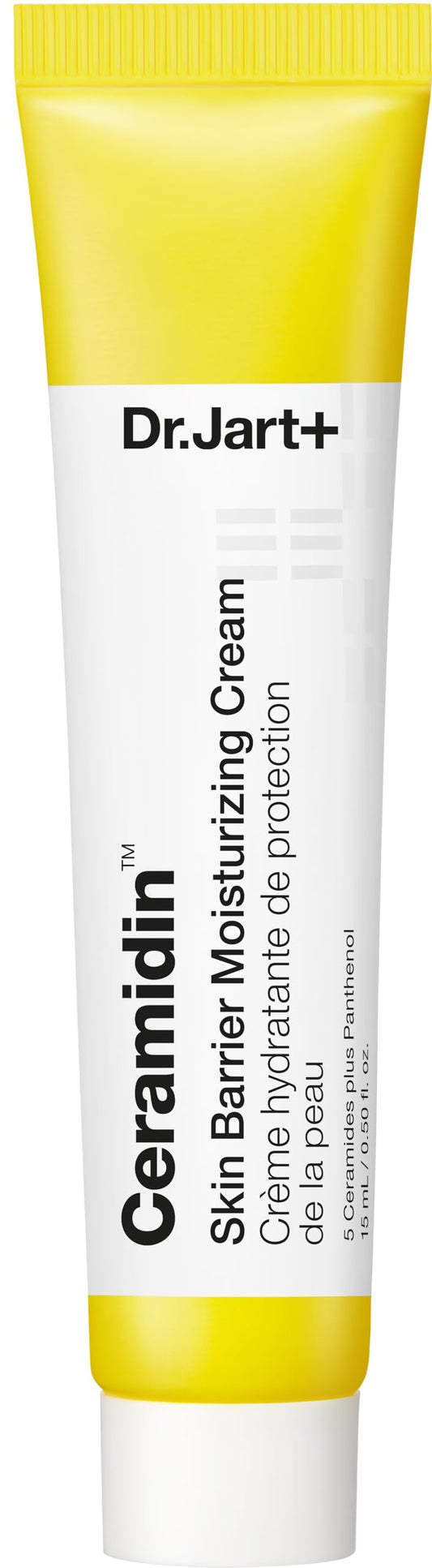 Dr.Jart+ Ceramidin Skin Barrier Face Cream Moisturizer For Dry Skin with Ceramides and Panthenol | Korean Skin Care, 0.51 fl oz