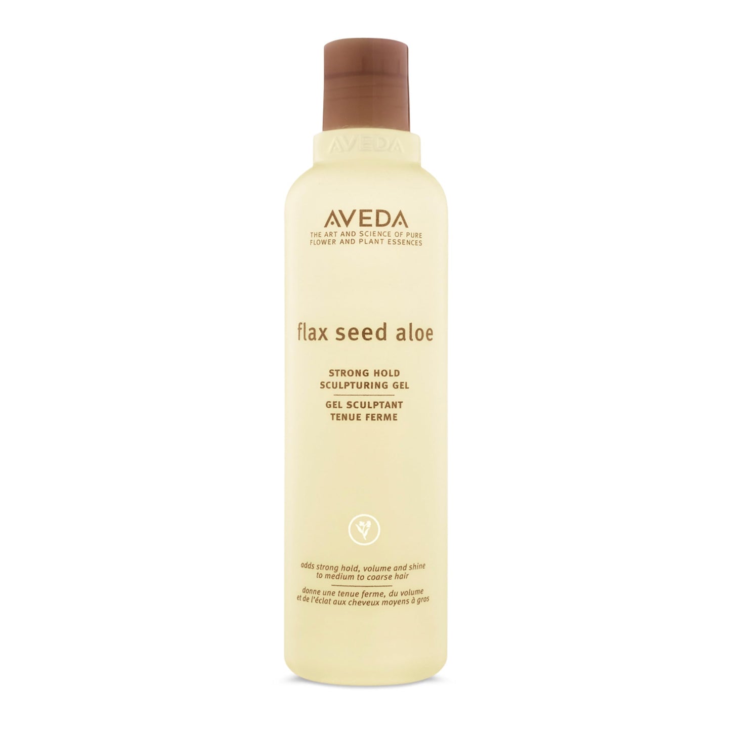 Aveda Flax Seed Aloe Strong Hold Sculpturing Gel | Organic Aloe and Flax Seed Gel | for Medium to Coarse Hair, 8.5 Fl Oz