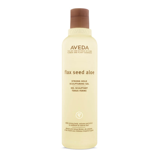 Aveda Flax Seed Aloe Strong Hold Sculpturing Gel | Organic Aloe and Flax Seed Gel | for Medium to Coarse Hair, 8.5 Fl Oz