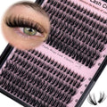 Goddvenus C-natural Spiky Clusters Wispy Fluffy D Curl Eyelash Extensions 10-18mm