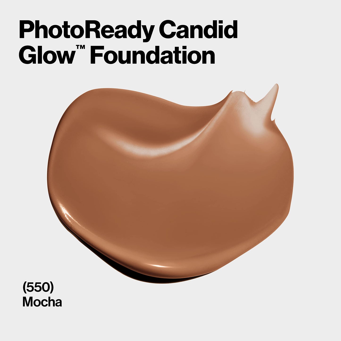 Revlon PhotoReady Candid Glow Moisture Glow Anti-Pollution Foundation with Vitamin E and Prickly Pear Oil, Anti-Blue Light Ingredients, without Parabens, Pthalates, and Fragrances, Mocha, 0.75 oz