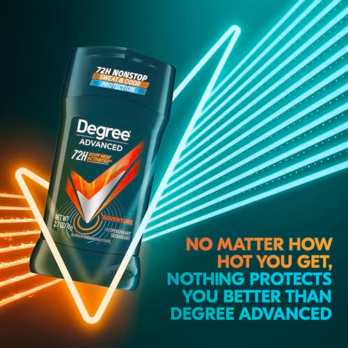 Degree Men Advanced Protection Antiperspirant Deodorant, 2.7oz 2-Pack