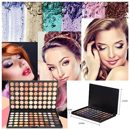 Joyeee 120 Color Eyeshadow Palette - Highly Pigmented Matte & Shimmer