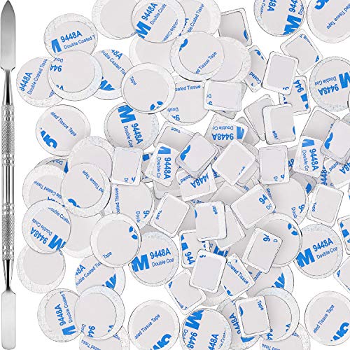 101 Pack Metal Palette Stickers with Makeup Depotting Tool