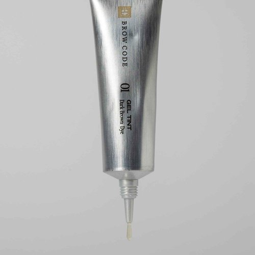 Brow Tint Kit - Dark Brown - Richly Pigmented Gel Tint, Fast-Acting, 6 Week Colour Retention