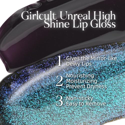GIRLCULT Non-Sticky Lip Gloss – High-Shine Hydrating Formula